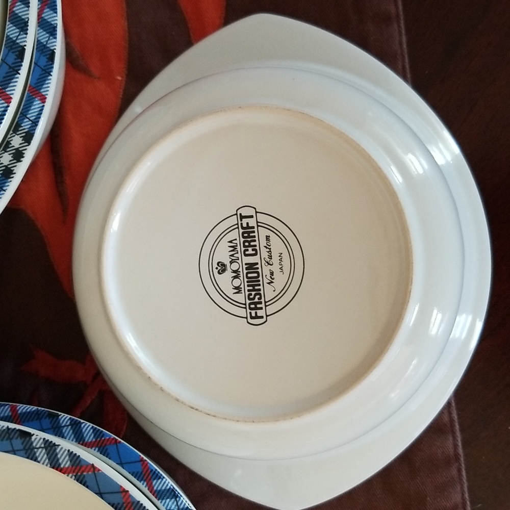 🥳HOST PICK🥳 Vintage ⛩ Momoyama ⛩ Fashion Craft Soup Bowls - Picture 2 of 7